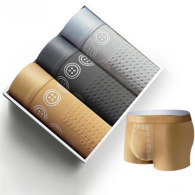 3 pcs Men's Magnetic Therapy Massage Breathable Underwear